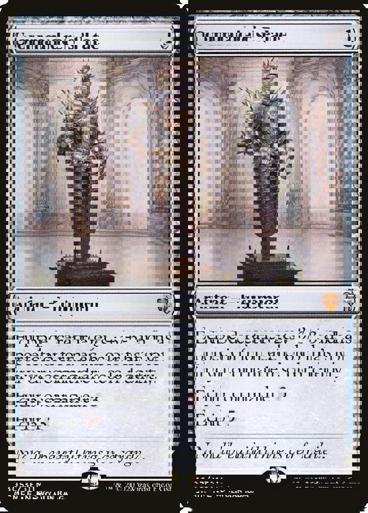 Commander's Plate