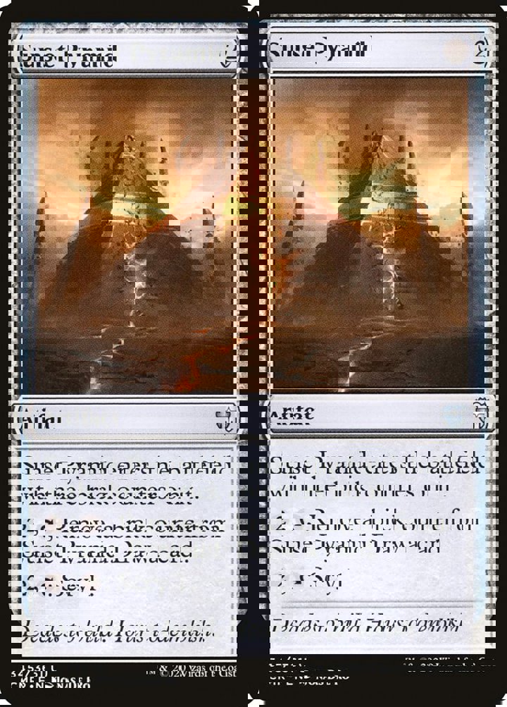 Sunset Pyramid