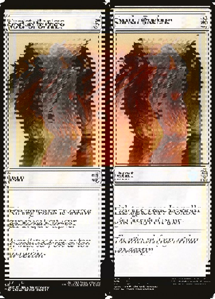 Swords to Plowshares (V.1)