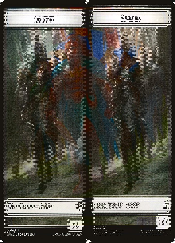 Soldier Token (White 1/1)