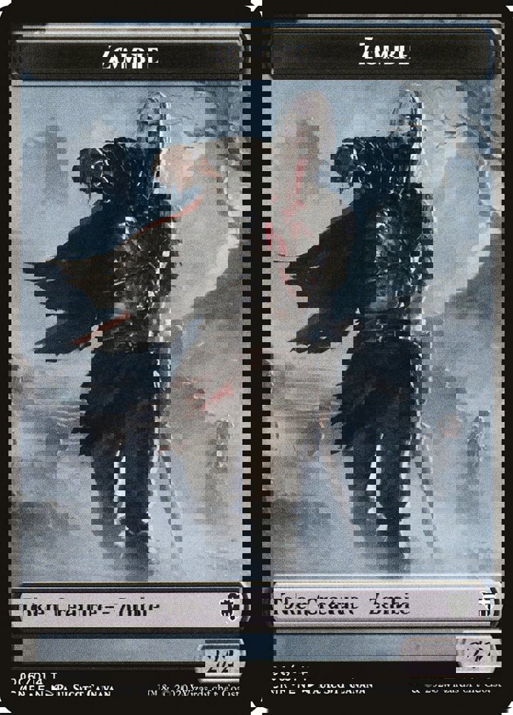 Zombie Token (Black 2/2)