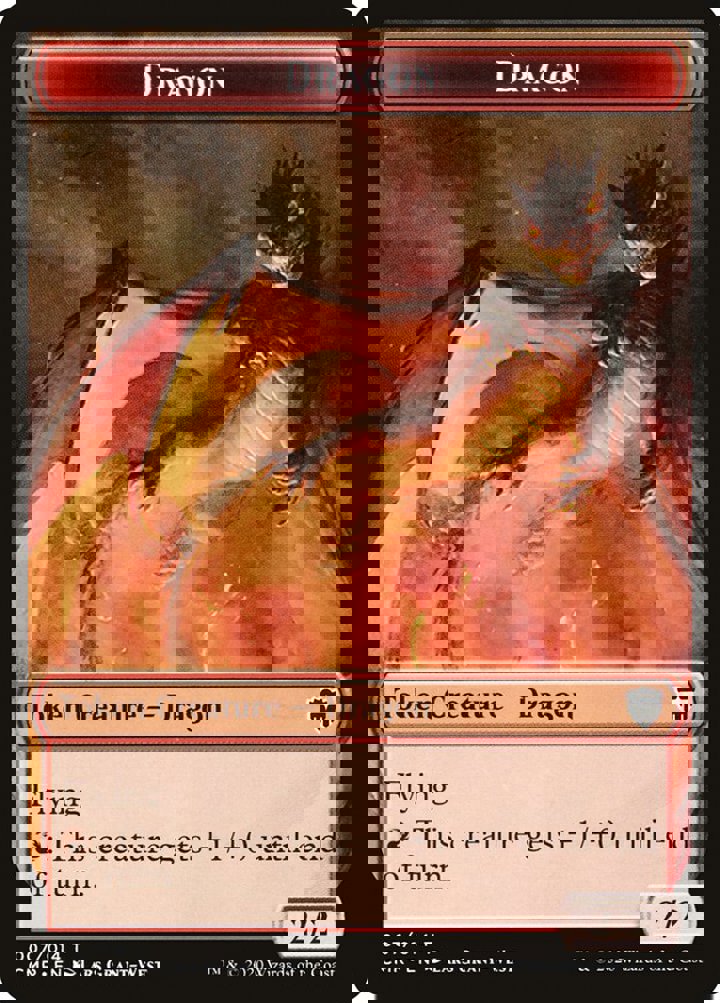 Dragon Token (Red 2/2)