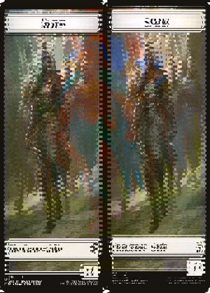 Cat Token (W 2/2) // Soldier Token (W 1/1)