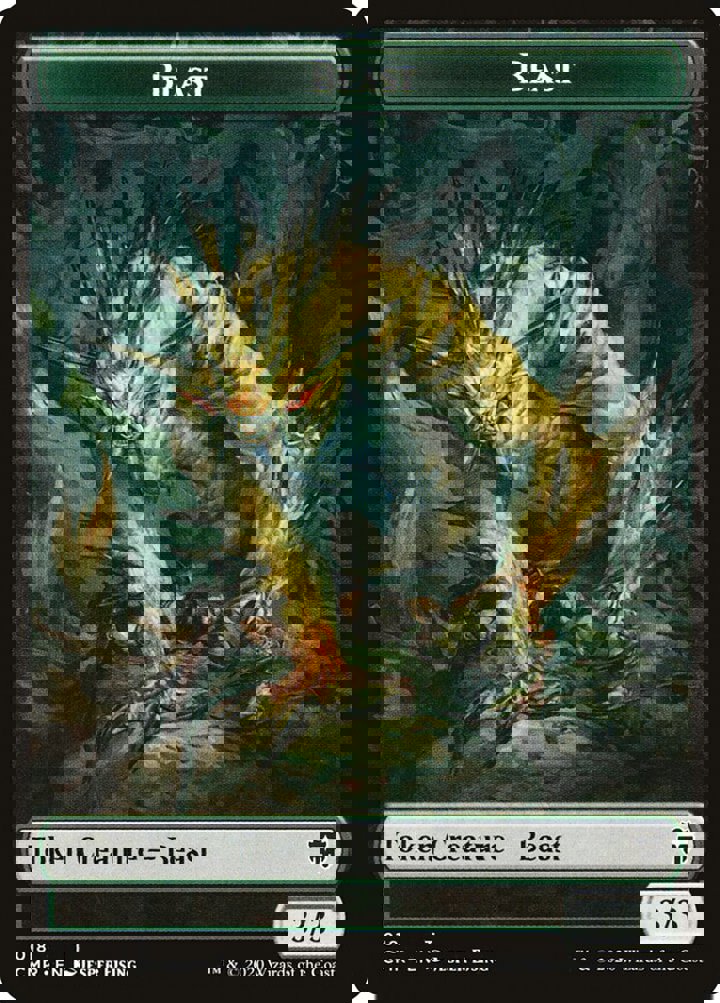Beast Token (G 3/3) // Beast Token (G 4/4)