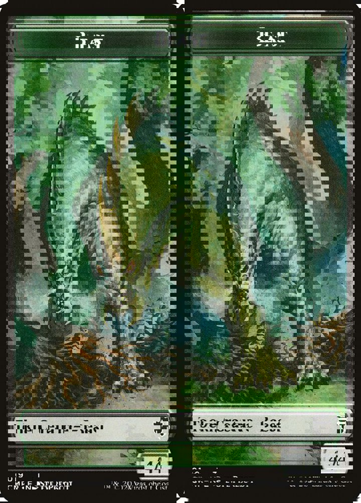 Beast Token (G 3/3) // Beast Token (G 4/4)