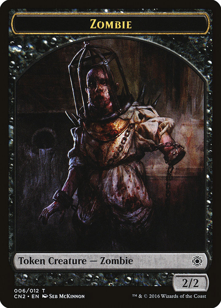 Zombie Token (Black 2/2)