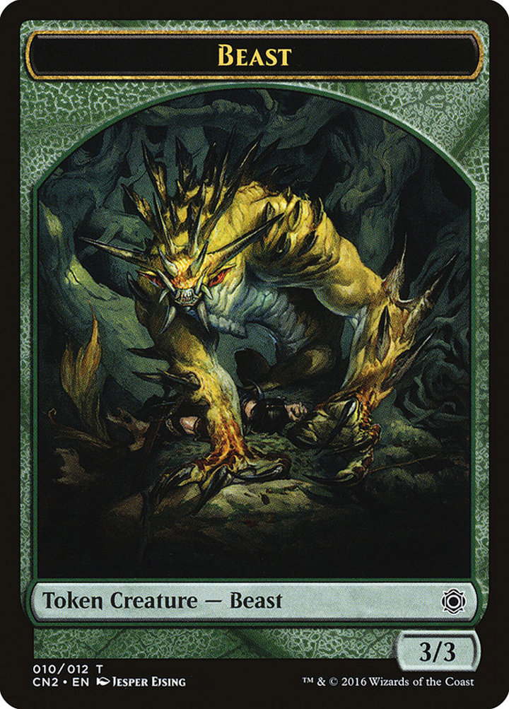 Beast Token (Green 3/3)