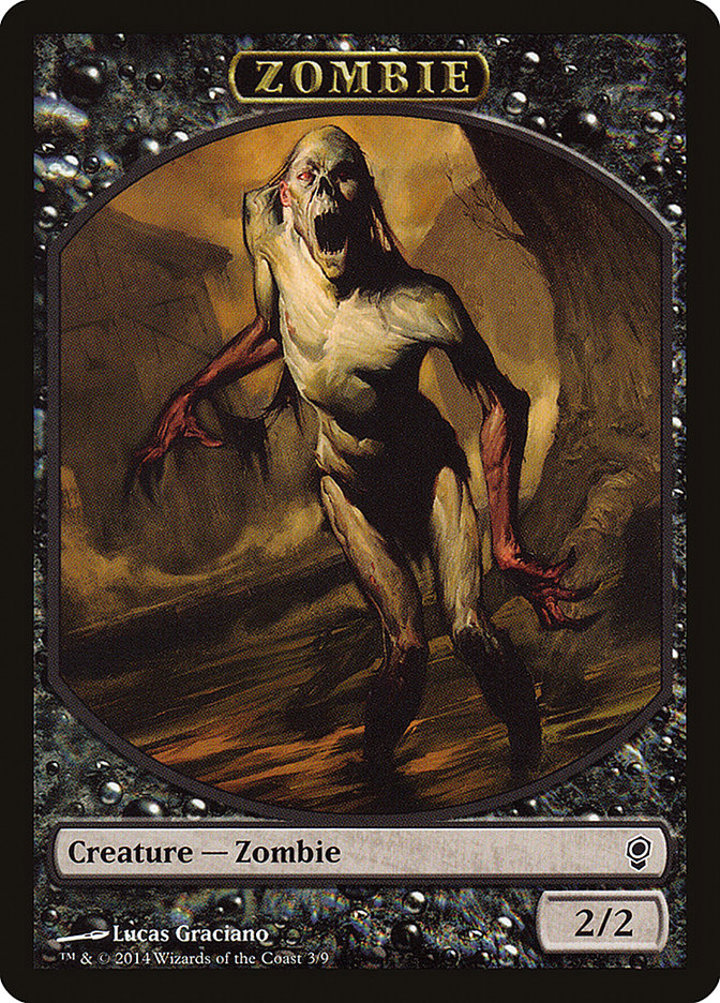 Zombie Token (Black 2/2)