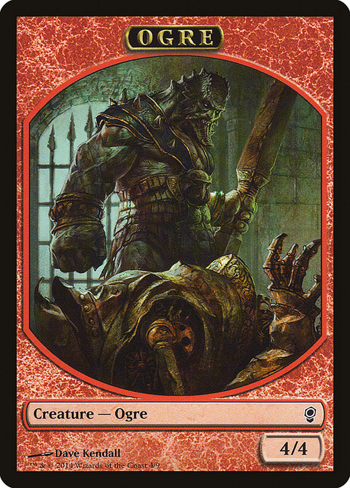 Ogre Token (Red 4/4)