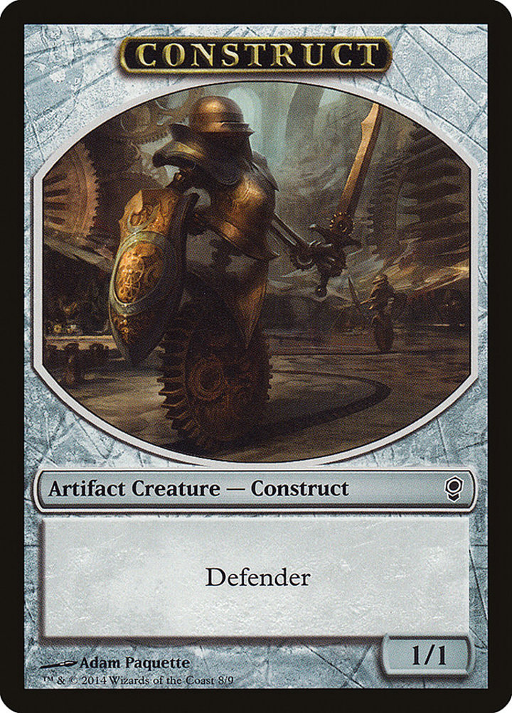 Construct Token (Artifact 1/1 Defender)