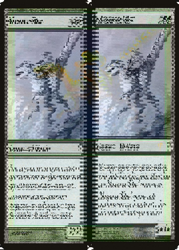 Allosaurus Rider