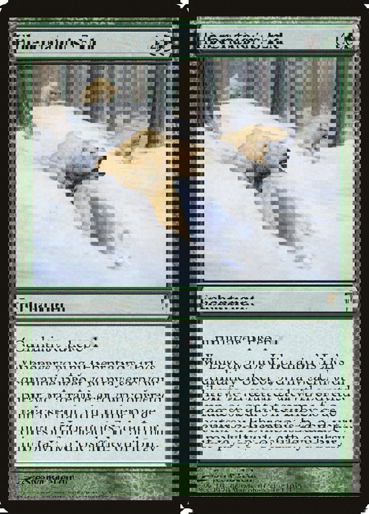 Hibernation's End