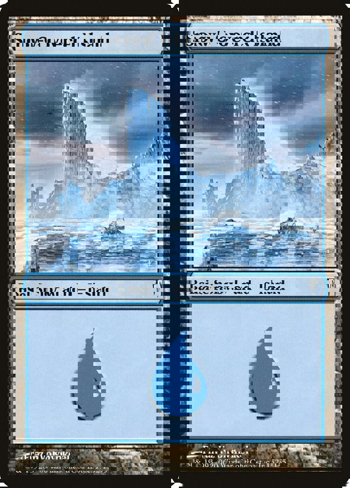 Snow-Covered Island