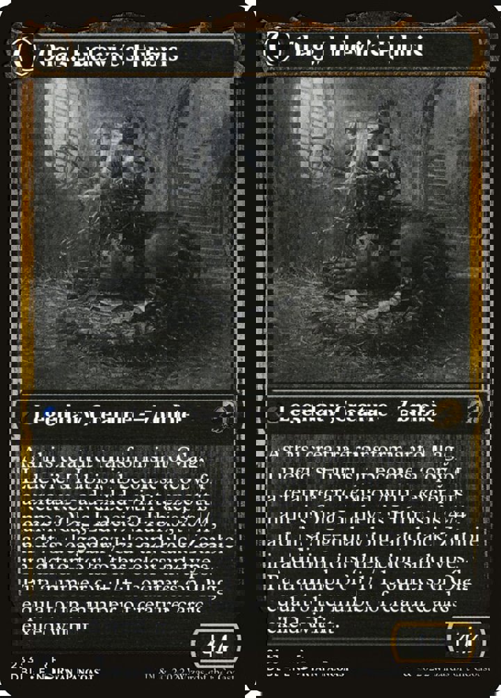 Ludevic, Necrogenius // Olag, Ludevic's Hubris