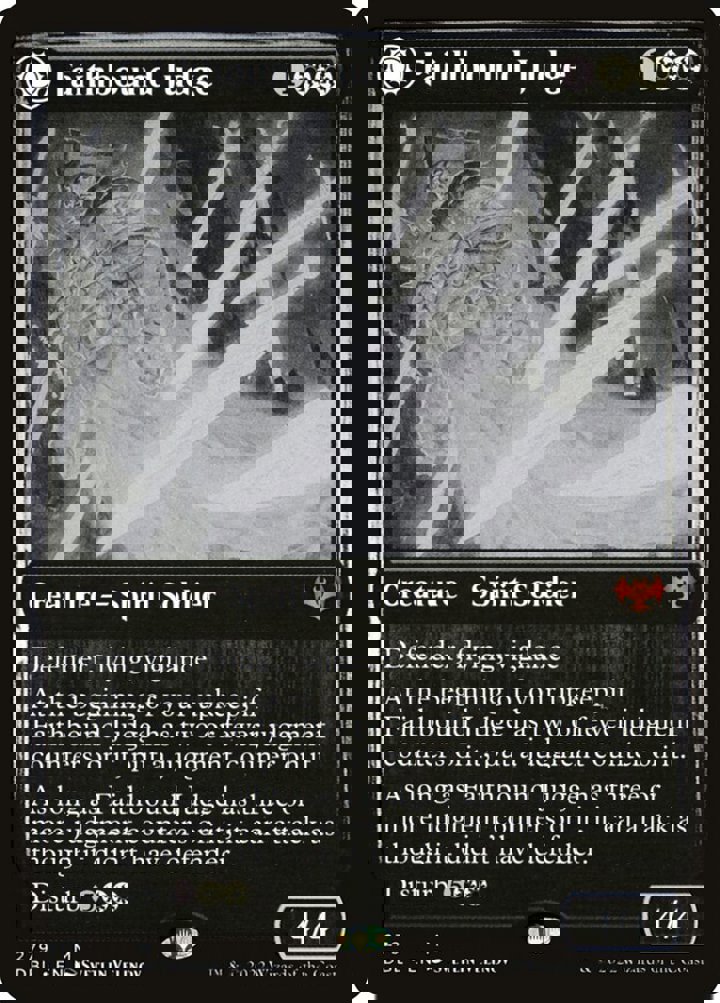Faithbound Judge // Sinner's Judgment