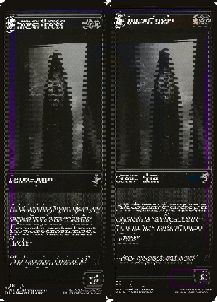 Innocent Traveler // Malicious Invader