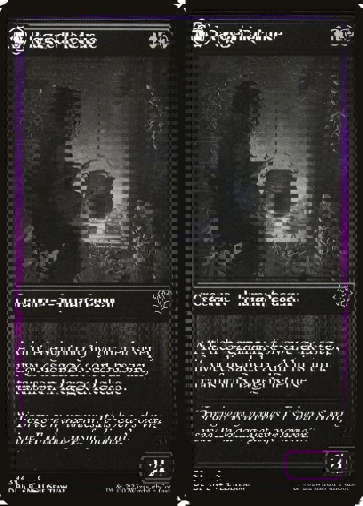 Ragged Recluse // Odious Witch