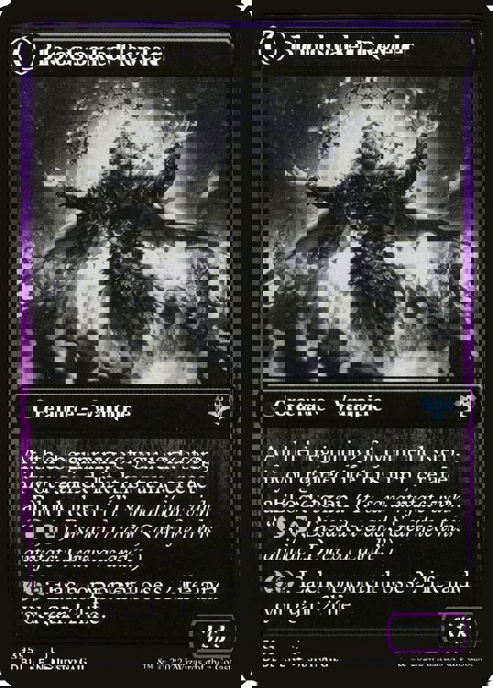 Restless Bloodseeker // Bloodsoaked Reveler