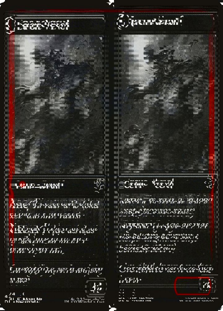 Fearful Villager // Fearsome Werewolf