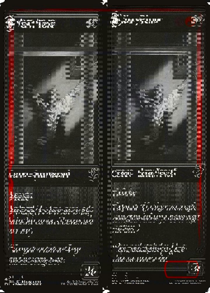 Weary Prisoner // Wrathful Jailbreaker