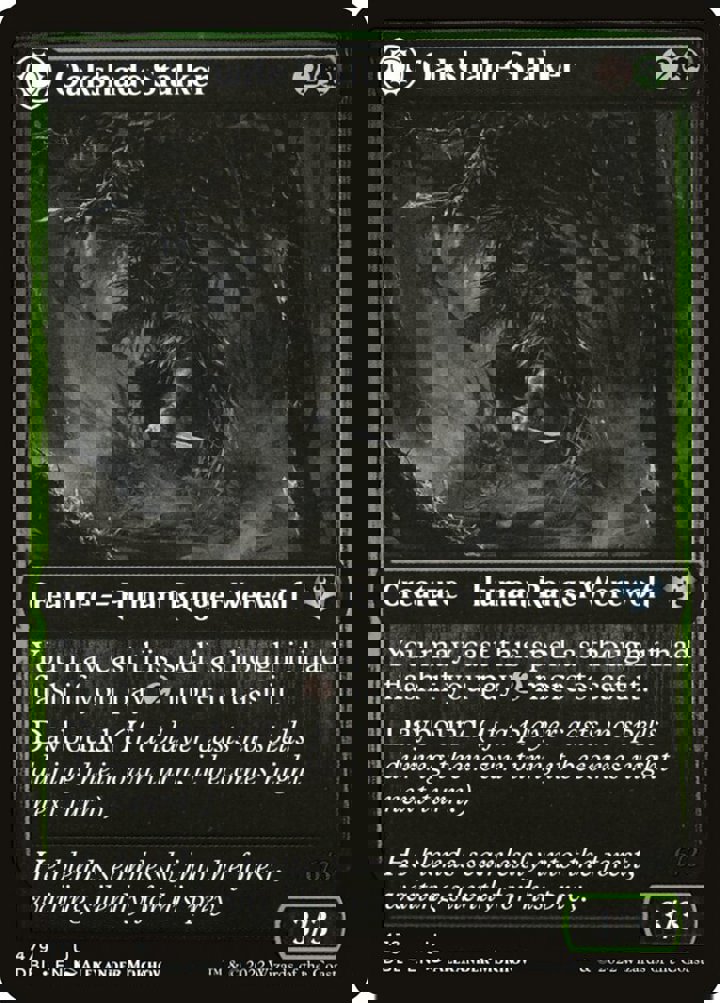 Oakshade Stalker // Moonlit Ambusher