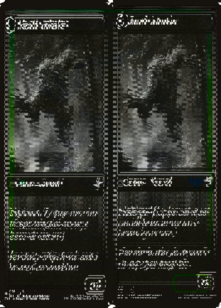 Oakshade Stalker // Moonlit Ambusher