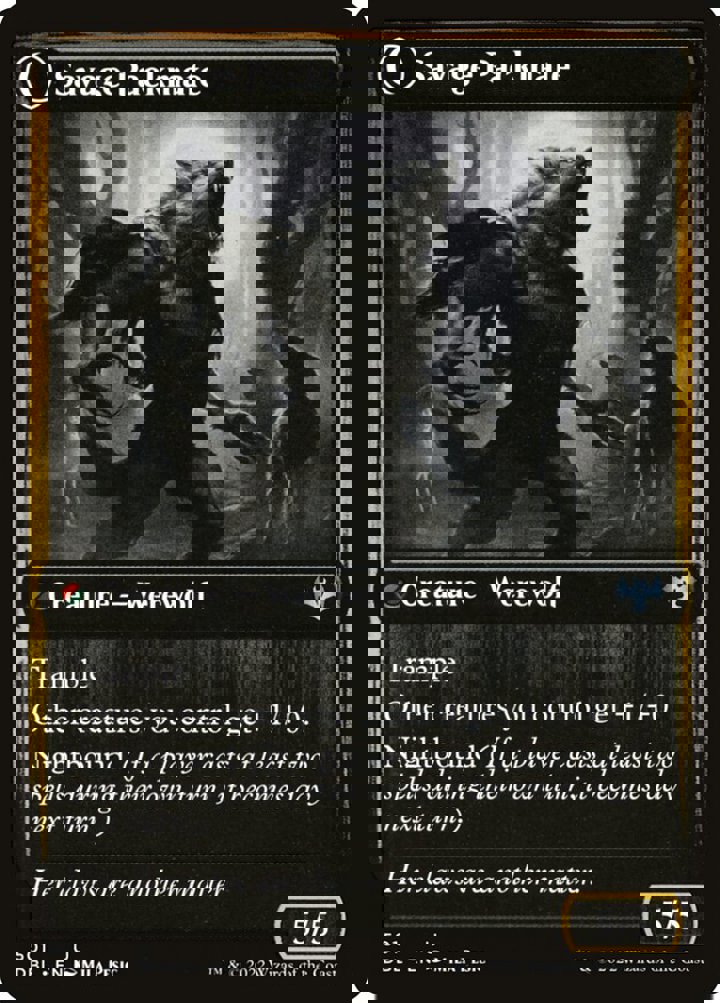 Child of the Pack // Savage Packmate