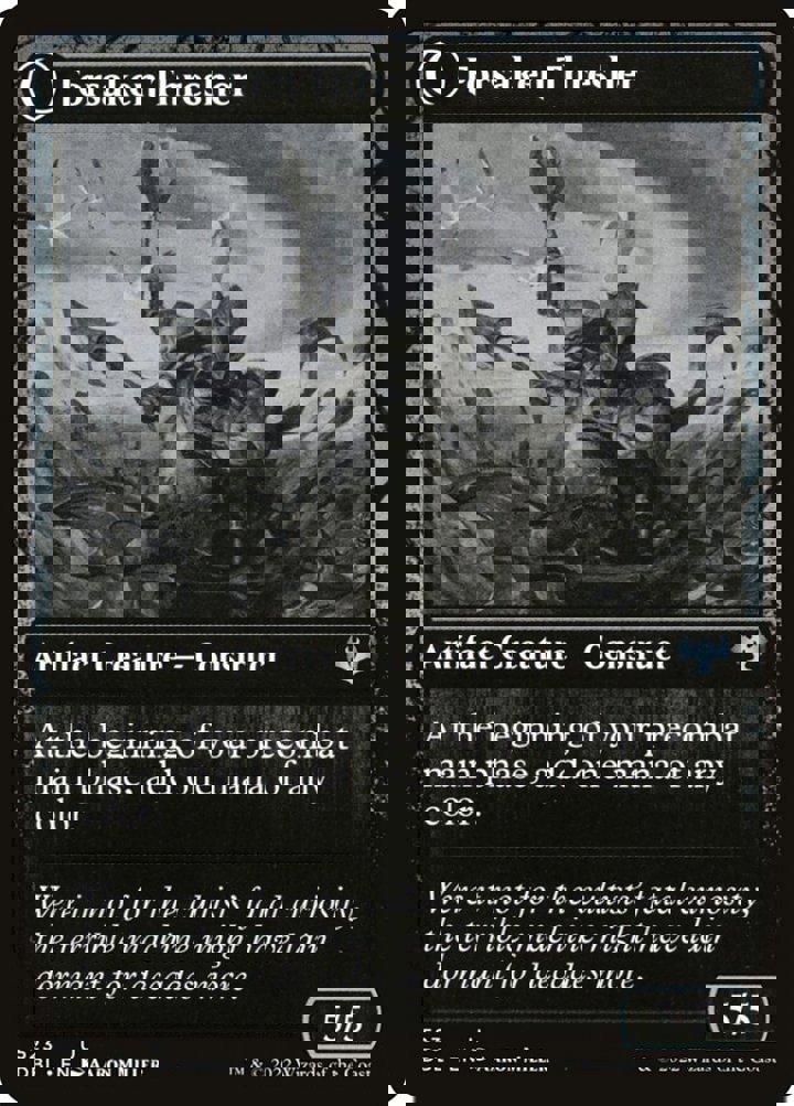 Foreboding Statue // Forsaken Thresher