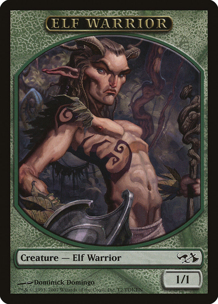 Elf Warrior Token (Green 1/1)