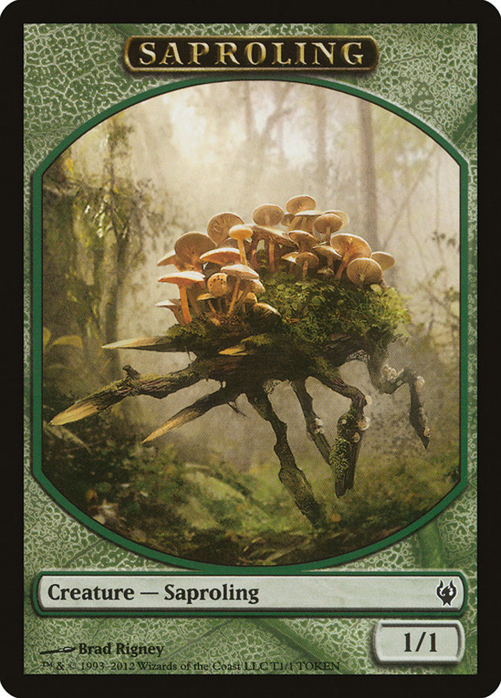 Saproling Token (Green 1/1)