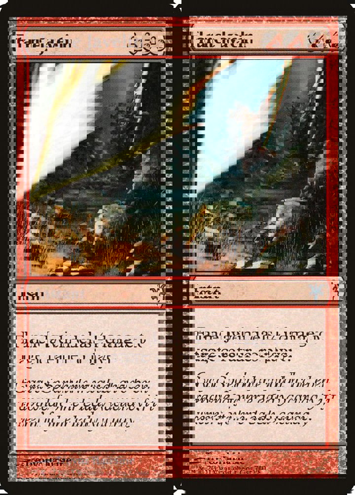 Flame Javelin