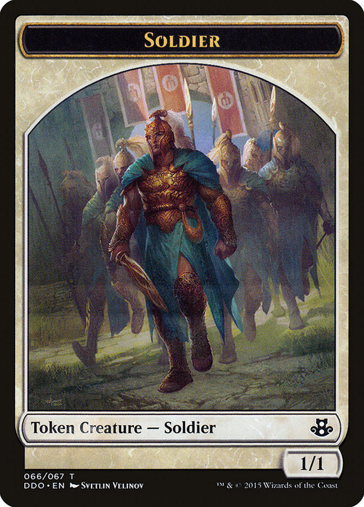 Soldier Token (White 1/1)