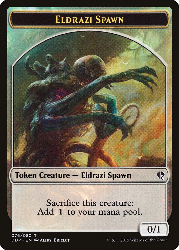 Eldrazi Spawn Token (Colorless 0/1) (V.1)