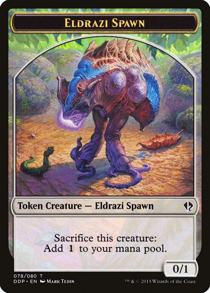 Eldrazi Spawn Token (Colorless 0/1) (V.3)