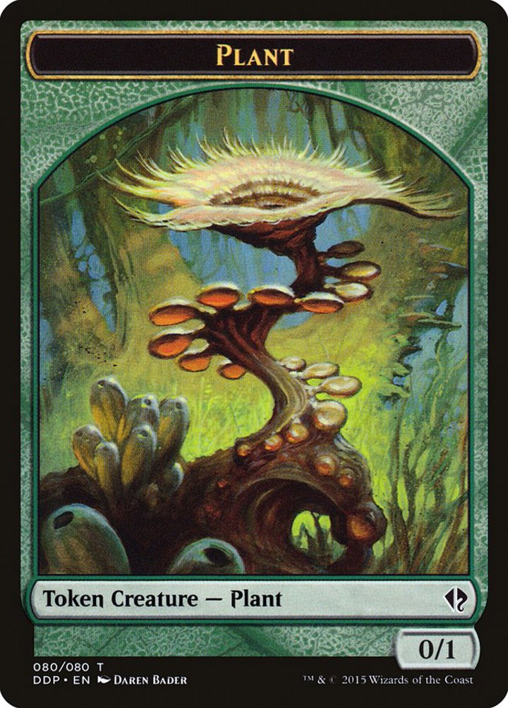 Plant Token (Green 0/1)