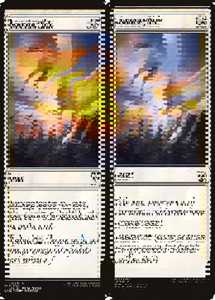 Momentary Blink Single: Magic: The Gathering Duel Decks: Blessed vs. Cursed Einzelkarte