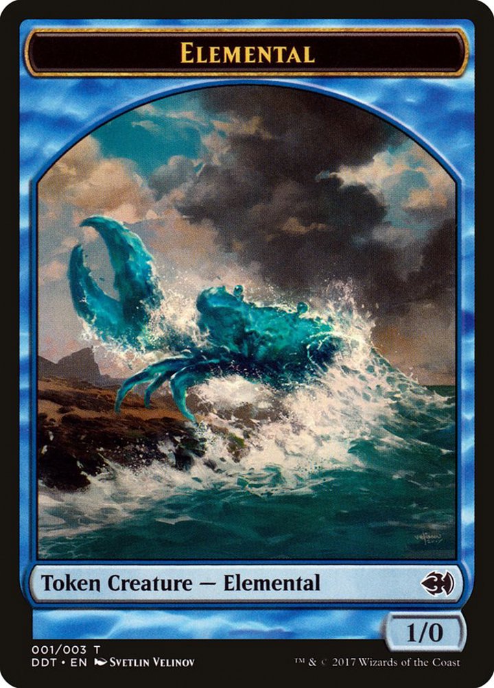 Elemental Token (Blue 1/0)