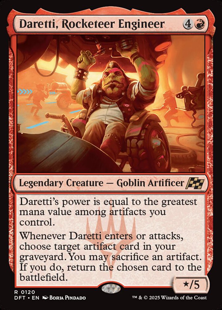Daretti, Rocketeer Engineer (V.1)