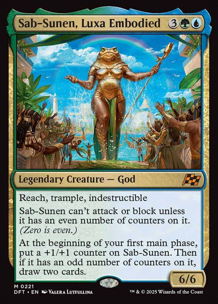 Sab-Sunen, Luxa Embodied (V.1)