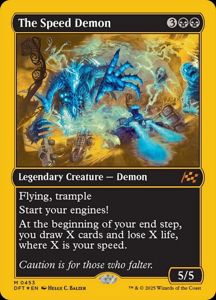 The Speed Demon (V.1)