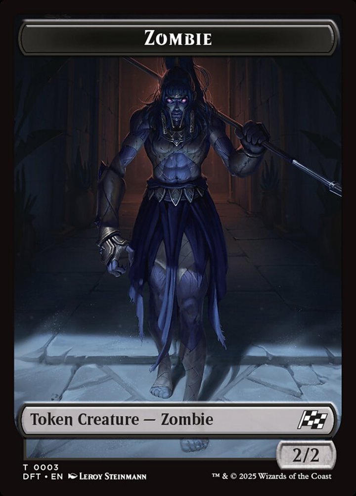 Zombie Token (B 2/2) // Zombie Token (B 2/2 Decayed)