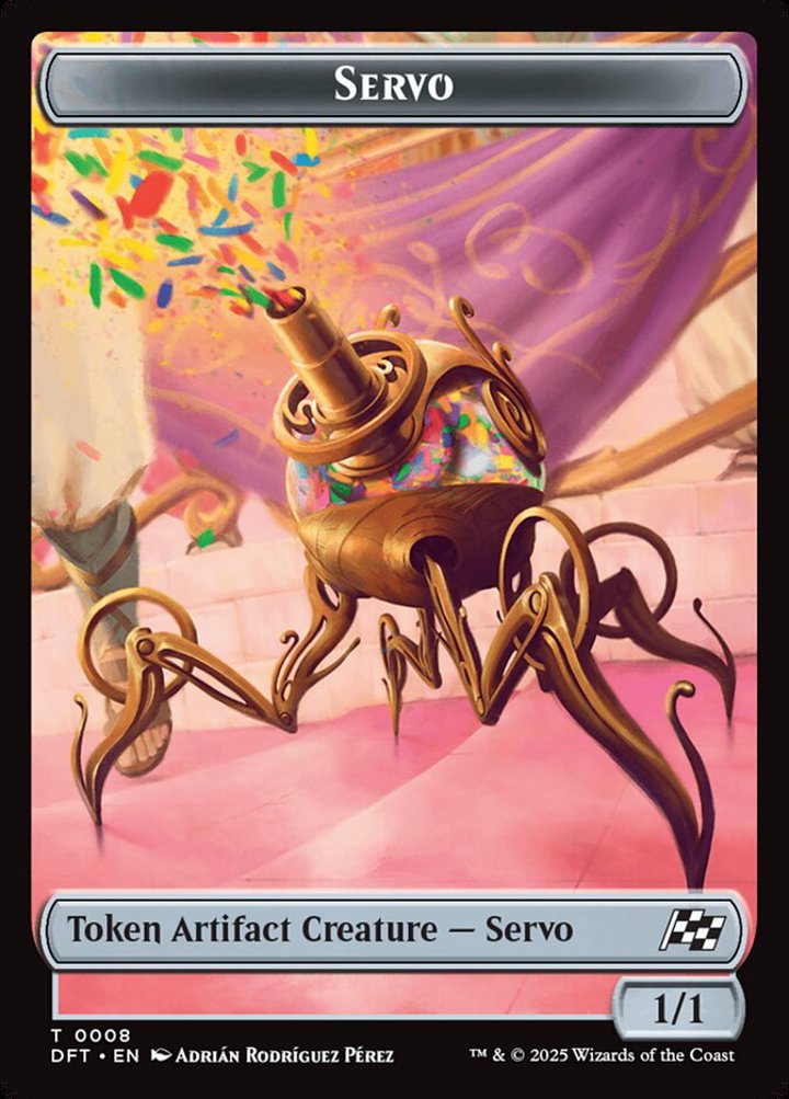 Servo Token (A 1/1) // Beast Token (G 3/3)