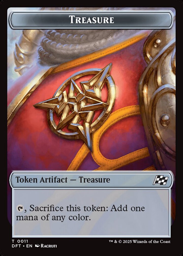 Nalaar Aetherjet Token (A */*) // Treasure Token