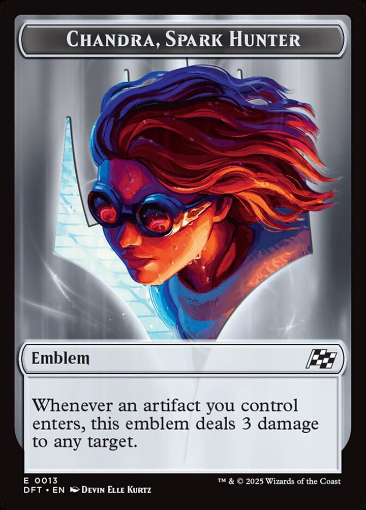 Vehicle Token (A 3/2) // Chandra, Spark Hunter Emblem