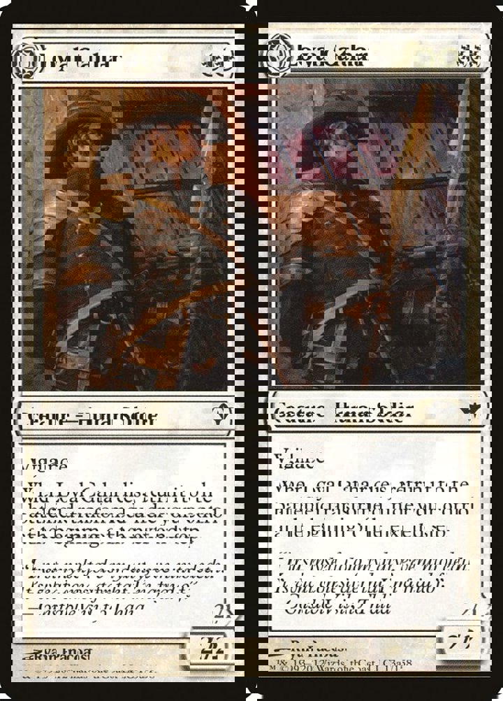 Loyal Cathar / Unhallowed Cathar