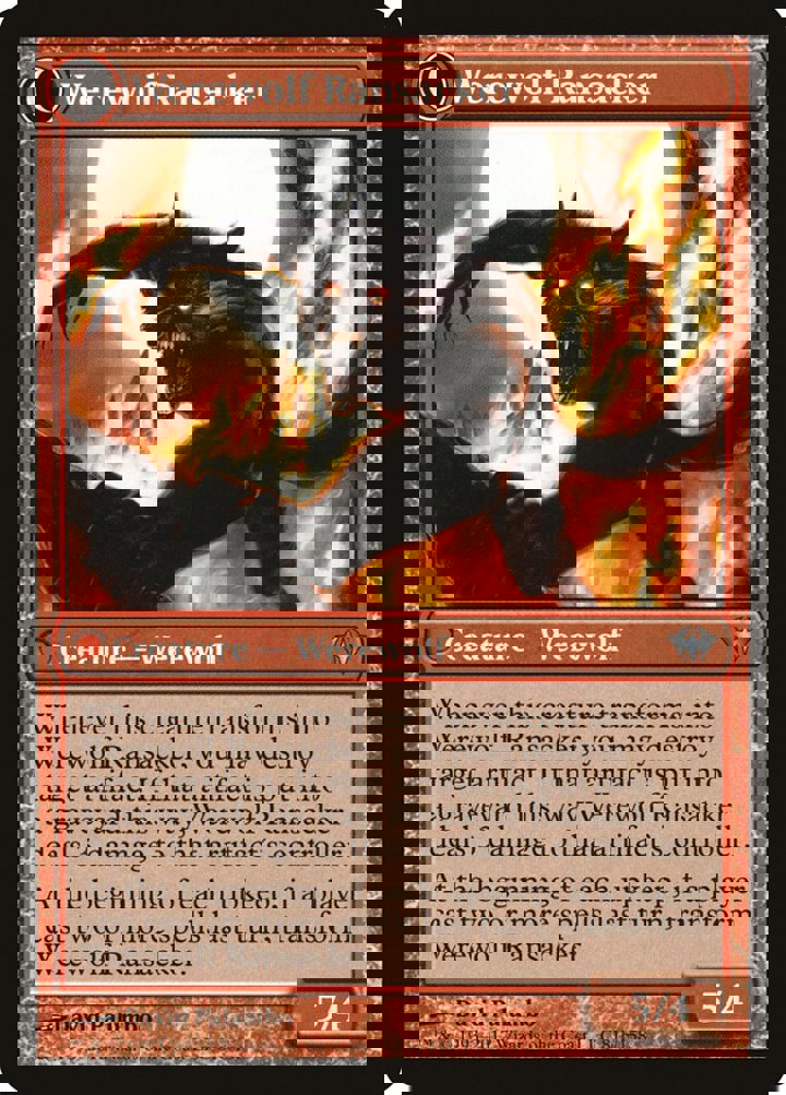 Afflicted Deserter / Werewolf Ransacker