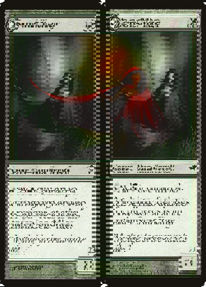 Scorned Villager / Moonscarred Werewolf