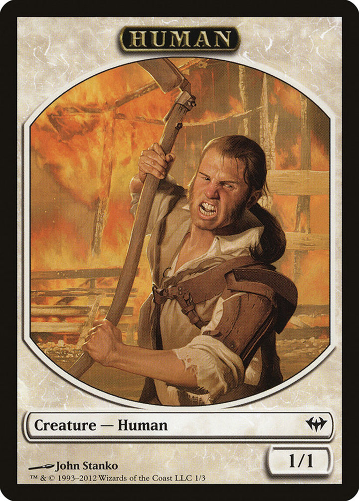 Human Token (White 1/1)