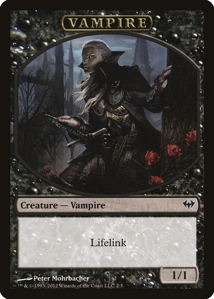 Vampire Token (Black 1/1 Lifelink)