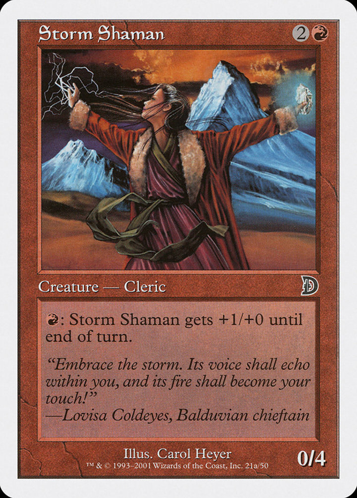 Storm Shaman (V.1)
